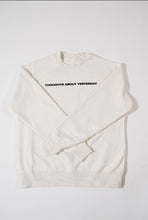 Load image into Gallery viewer, Cream Oversized Sweatshirt
