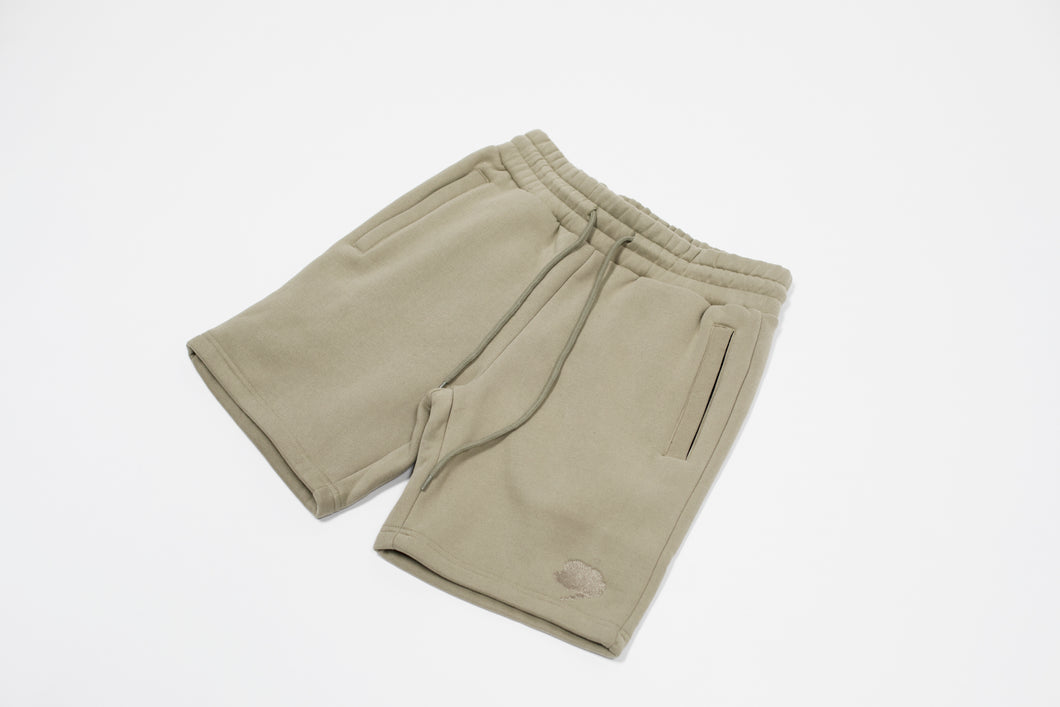 Olive Sweatshorts