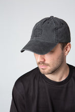 Load image into Gallery viewer, Black Stone Washed Hat
